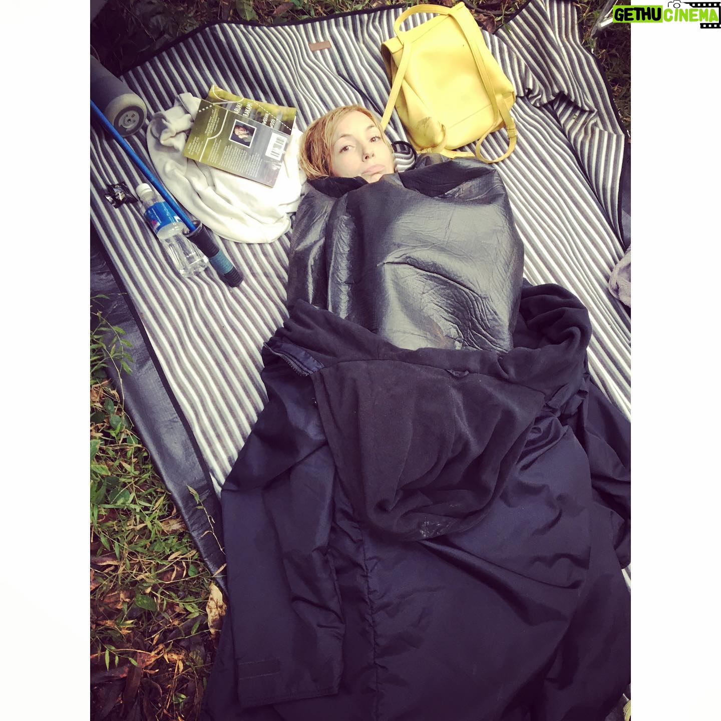 Perdita Weeks Instagram - Hard out here as the Human Burrito