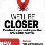 Perla Montemayor Instagram – Súper bendecida de poder estar más cerca de ustedes todos los días. 

Hoy sumamos Laredo tx, a nuestra lista sucursales de GNC ❤️ 

Gracias a su apoyo esto es posible y seguimos creciendo 🙏🏻🫶🏼, espero estar cada vez más cerca de ustedes. 

McAllen 
1424 E Ridge Rd
Ste 5
@mcallengnc 

Laredo
7815 MCPHERSON RD
#111
@gnclaredotx_franchisestores