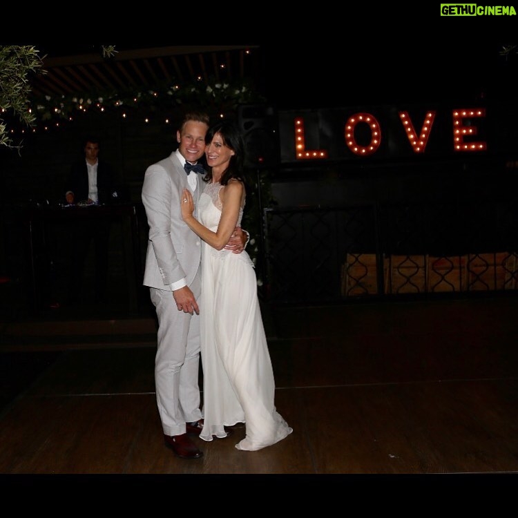 Perrey Reeves - 1.1K Likes - Happy anniversary @aaronfoxtennis I never in my wildest dreams imagined that this is where I would be right now in my life and I could not be happier. Thank you for steering the ship ;) Lol I ❤️ you!