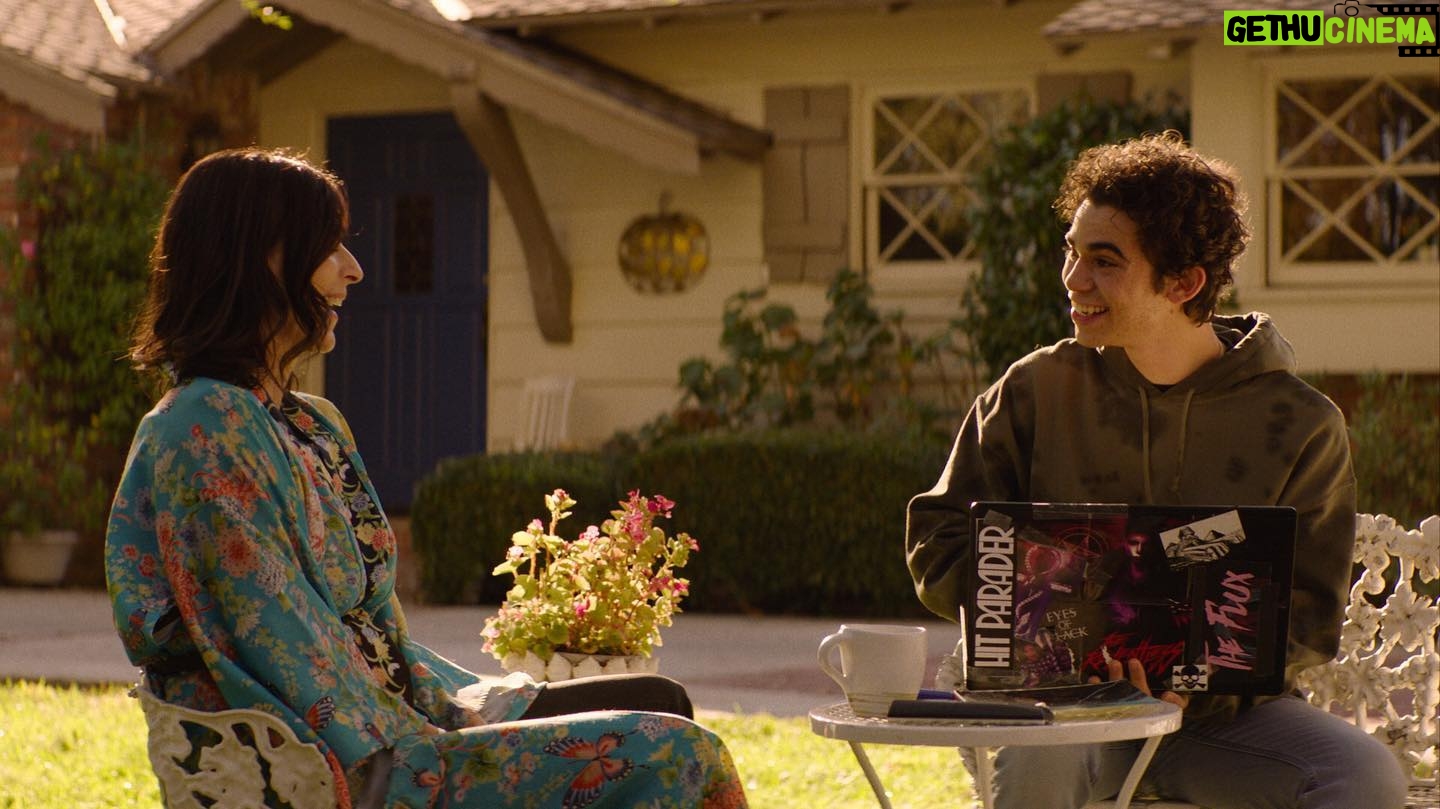 Perrey Reeves - 1K Likes - I hope the love I felt for Cameron Boyce shows in this still from @paradisecityshow ❤️ Also I got to work with @bellathorne again ❤️ The teaser is finally up, link in my bio to see it! #paradisecity #cameronboyce #bellathorne
