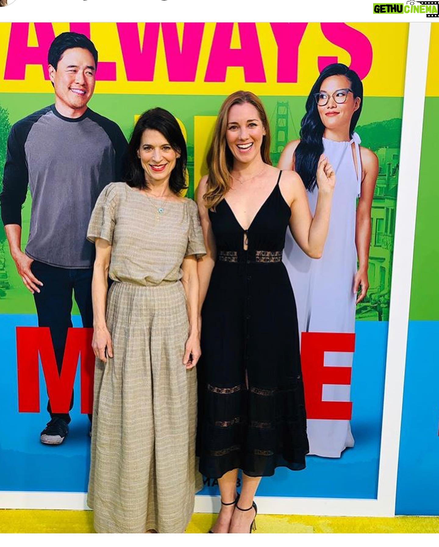Perrey Reeves - 659 Likes - I was lucky enough to work with @aliwong On @americanhousewifeabc so I went to see her premiere last week #alwaysbemymaybe and I LOVED it! She is funny and smart and the movie just a great #romcom and now it’s on #Netflix so if you want something fun to watch tonight this is it! Also when your sister-in-law is your favorite designer, you get to wear her gorgeous clothes! Also @nicolaparish thank you for my social life ;)