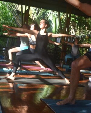 Perrey Reeves Instagram - Hopefully the gratuitous #bikini pic in front of the #waterfall grabbed your attention! Swipe left for more pix! Have you ever considered doing a #yogateachertraining? We have the perfect spot for you at @thesanctuarycostarica #thesanctuaryattworivers in #costarica @lakshmirising 
Join us @thesanctuarycostarica for a 3-week yoga teacher training certification immersion! .
Program dates:
Nov 3-23
Dec 1-21
Dec 29-Jan 18
Jan 19-Feb 8
April 19-May 9
May 10-30
June 7-27
June 28-July 18
July 19-Aug 8
Aug 9-29
.
Curriculum includes: vinyasa and restorative sequencing, anatomy of the asanas, hands on adjustments, meditation, ayurveda, philosophy, ritual and more.
.
Enjoy delicious @gaiagourmetcuisine, lush jungle accommodations, swimming pool, beach excursions and amazing like-minded new friends from around the world.  Can’t wait to see you there!