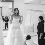 Perry Mattfeld Instagram - Designing for Perry 🤍 The beauty of creating memories in custom Couture is the journey of the bespoke elegance with Karen Sabag in the Exclusive in-house creations. A vision of Romance and elegance captured for our dreamy beautiful bride @perrymattfeld with Meticulous attention to detail, designed with French beaded lace placed in the perfect placement of the body, romantic layers of silk pleated tulle to create soft and dreamy movement. Vision in Oaxaca, Mexico inside a 16th century colonial monastery the Cathedral beaded 10 yard veil was a must. 🦋 It’s not just the gown, it’s the memories in the making. Thank you for sharing beautiful memories in #KarenSabag Custom Bridal Couture @KarenSabagOfficial by @Karen.Sabag Videography @mattrodrgz Photography @silentcapturephoto