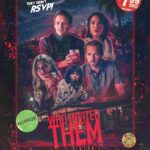 Perry Mattfeld Instagram - I love this WHO INVITED THEM retro art by @jimharrisdesigns for our one year anniversary. Our movie isn’t really on video but it is available on Shudder, Prime, Apple and basically anywhere you stream movies. Check it out this spooky season. 🎃