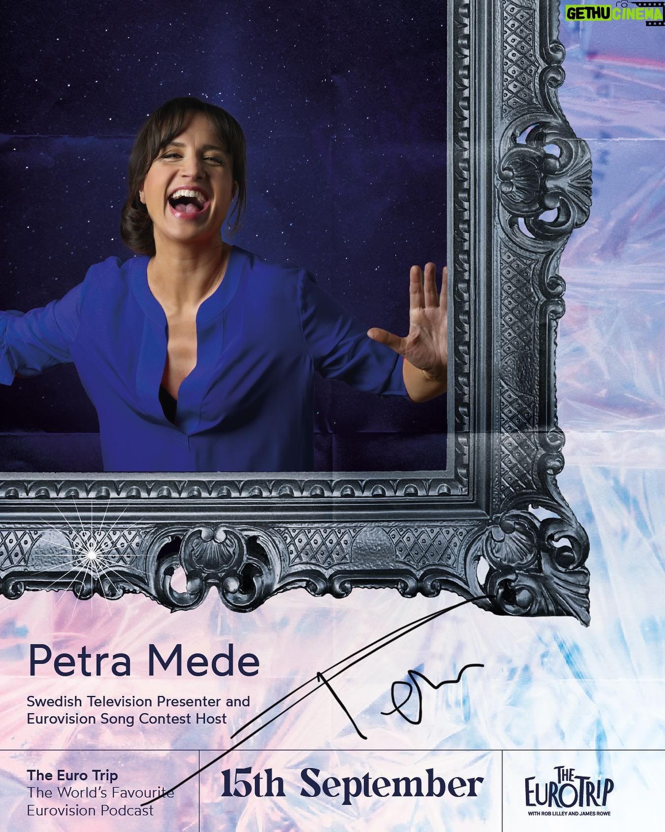 Petra Mede - 1.4K Likes - Interviewed by lovely James Rowe! ❤️ And my English is, as always, flawless. Link in bio
