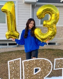 Peyton Evans Instagram - Thirteen 😝
