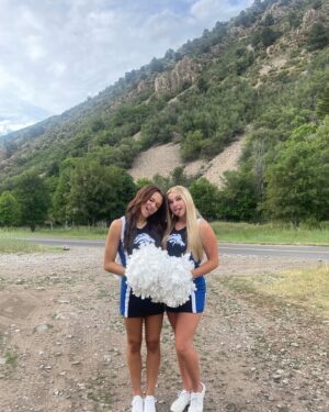 Peyton Evans Instagram - cheer pictures🫶🏻