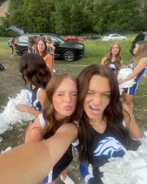 Peyton Evans Instagram - cheer pictures🫶🏻