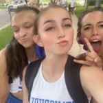 Peyton Evans Instagram - my first year of USA cheer camp was a blast i can’t wait for more things to come💙🖤