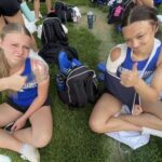 Peyton Evans Instagram - my first year of USA cheer camp was a blast i can’t wait for more things to come💙🖤