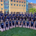 Peyton Evans Instagram - Cheer Camp was a success! Love my team 💙💙 #stansburycheer