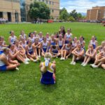 Peyton Evans Instagram - Cheer Camp was a success! Love my team 💙💙 #stansburycheer