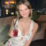 Peyton Kennedy Instagram - feeling fancy at the premiere of Look Both Ways, now playing on Netflix 🎟 #lookbothwaysnetflix