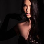Phi Tran Instagram - i couldn’t pick between the color or black & white set. which one do you like? 🖤🤍 📸 @aaronlacy