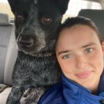 Philippa Northeast Instagram – Happy International Dog day to the goodest good girl 💙 #barney #ranibanani