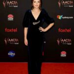 Philippa Northeast Instagram - An incredible array of Australian film and television was so deservedly honoured last night at the 2019 AACTA Awards || Thank you for the hair and makeup @makeupthis, gown @carlazampatti @awprofficial and jewels @kailisjewellery 🖤