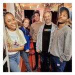 Phoebe Robinson Instagram - 2 wks in los angeles 1) night of special taping at @dynastytypewriter. 📸: @justoffthesix. styling: moi. outfit: @shonajoy. hair: @sabsthegoodgirl. makeup: @alanapalaumakeup 2) amazing @juddapatow benefit show at @largo. had to follow mulaney and i thrived! 3) dinner with friends at @dantebeverlyhills & the staff surprised me with this drink! cute! 4) queens @vanessabayer & @gillian__jacobs came to the taping! such a lovely gift! i co-starred with them in “ibiza,” which was my first movie and i couldn’t have had better partners. 5) i adore @jameelajamil. always will. 6) @bethstelling is one of my fav funny ppl. makes me laugh on and off stage, has so much advice, and is an all-around great human being. ❤️ 📸: @lizvig 7) i couldn’t not shop at @booksoup. a restrained book haul! only bought five books. last time, i hit up a bookstore while i was out of town, i bought 10 and had to strategically pack them in my suitcase. halp! 8) put on my face and a cute blazer dress to host “a day of unreasonable conversation. thx @invisiblehand.co @propperdaley & @simpsonstreet. had blast despite fighting a gnarly head cold. 9) popped my @aftermidnight cherry! @taylortomlinson is a delight and @dewayneperkins and @guybranum had me cackling! 10) date night to see @springsteen with @shahrzaddavani. first time at the kia forum and first time seeing the boss. laugh, cried, danced. incredible night celebrating life and feeling all the feels of grief. easily in my top five concerts.