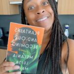 Phoebe Robinson Instagram - WOWIE, WOWIE! The journ-journ with my imprint @tinyrepbooks has truly be a wonderful one. I’m just three short years, I’ve met so many brilliant & talented authors like @melatocatierra, who is popping our poetry cherry over here. That’s right! PLANTAINS & AND OUR BECOMING is the very first poetry collection we’re publishing. I am so, so, so proud of her and this phenomenal book. She is insanely talented. So wonderful and beautiful and awesome. I fell in love with this book from the first poem on in her proposal and I cannot wait for y’all to catch feels either. Peep my IG story to get you a copy! Hair: @sabsthegoodgirl & @aw3_201