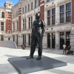 Phoebe Robinson Instagram - london part deux 💂🏾‍♂️ 1) watching @catherinejoywhite shine during her moderated talk for her book #ThreadOfGold. so thrilled i’m pubbing the book stateside & that she’s a part of the @tinyrepbooks fam. can’t wait for y’all to read the book next year 2) kewl statue I saw in south kensington 3) opera on the street 4) barbie. umm, not me falling asleep during the movie. 🤣🤣🤣. happy for all the success the film has achieved and thrilled for everyone in it, but i do not get the hype at all. 🤷🏾‍♀️ 5) after a year of DM’ing, finally got to kiki with @sarahniles_. what a delight. what a woman. cannot wait to see what she does next as she dazzles me every time she’s on screen on “ted lasso.” 6) shoes from @reformation. the shape of this heel is to die for 7) hotel room service (brisket sandwich with onion rings) & #ProjectGreenlight. this season was absolutely riveting. chaotic and stressful. loved it! 8) have adored @ananddb ever since we met when he auditioned for “everything’s trash.” lucky to have guy friends like him to remind me of how special i am. 9) lol. no matter where I am, i will find @freepeople 10) went back to @nottinghillbookshop and bought more books. lol. halp! seriously tho, very proud of my book haul
