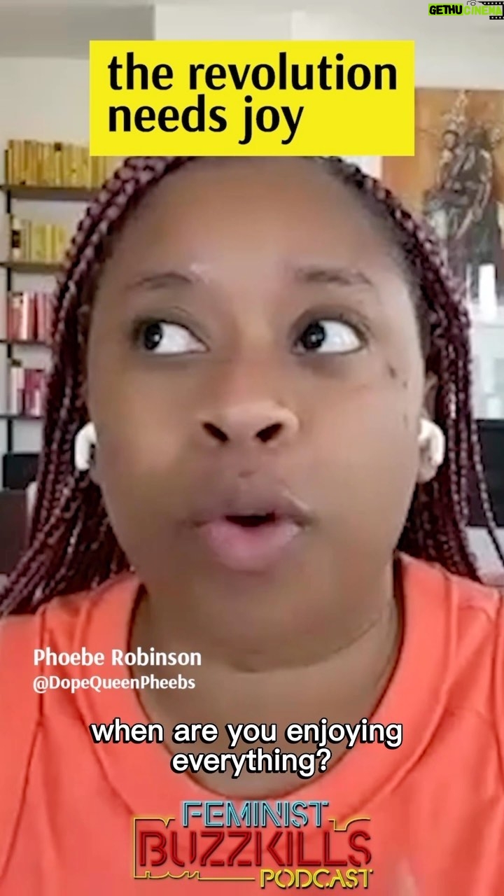Phoebe Robinson Instagram - We had to have JUST the right comedian for our Feminist Buzzkills episode about the #Dobbs anniversary, and @dopequeenpheebs is it. She’s not only the most hilare but has amazing tips for radical self-care and, in all her work, fights against sexual and reproductive stigma. 10/10