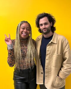 Phoebe Robinson Instagram - #ThotNaysh! Not me out here ready to spread it and remember it for the rest of my days with @pennbadgley the dream machine host of @podcrushed! Drop an 🍆 if he should be a #ThirstyThursday honoree & check out your girl on the latest episode of Podcrushed, which is out now! Bodysuit: @freepeople Pants: @goodamerican; thanks for the hookup @thealist.us Shoes: @nike