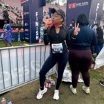 Phoebe Robinson Instagram – Not even this goofy ass bitch stepping into the shot when she saw I was getting my picture taken can take away from the fact that I ran my first ever half marathon today! 🤣🤣🤣🤣#RoseBowlHalfMarathon is NO JOKE! Good amount of hills. Tested my mental strength. But I never wanted to quit. I knew it was gonna be worth it! Just had to push thru. Especially when I was fighting for my life at mile 10. Phil Collins “In the Air Tonight” got me together so well, I listened to it twice in a row. Then at mile 12 when I was really fighting for my like Whitney Houston’s “I’m Every Woman” carried me thru. Thanks, @mrshanlui, for running with me! She def finished before me, but it was so nice knowing she was gonna be there waiting for me at the finish line. Next up: Central Park Half Marathon in Feb 25th. Until then, I’m going to be wearing this medal all day like an obnoxious asshole. YOU WILL GET SICK OF ME AND IONNO CARE. 🤣🤣🤣