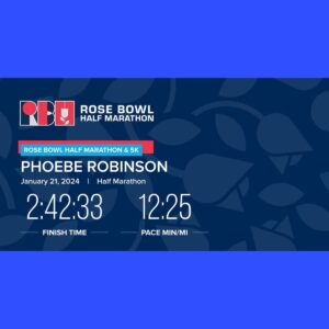 Phoebe Robinson Instagram - Not even this goofy ass bitch stepping into the shot when she saw I was getting my picture taken can take away from the fact that I ran my first ever half marathon today! 🤣🤣🤣🤣#RoseBowlHalfMarathon is NO JOKE! Good amount of hills. Tested my mental strength. But I never wanted to quit. I knew it was gonna be worth it! Just had to push thru. Especially when I was fighting for my life at mile 10. Phil Collins “In the Air Tonight” got me together so well, I listened to it twice in a row. Then at mile 12 when I was really fighting for my like Whitney Houston’s “I’m Every Woman” carried me thru. Thanks, @mrshanlui, for running with me! She def finished before me, but it was so nice knowing she was gonna be there waiting for me at the finish line. Next up: Central Park Half Marathon in Feb 25th. Until then, I’m going to be wearing this medal all day like an obnoxious asshole. YOU WILL GET SICK OF ME AND IONNO CARE. 🤣🤣🤣