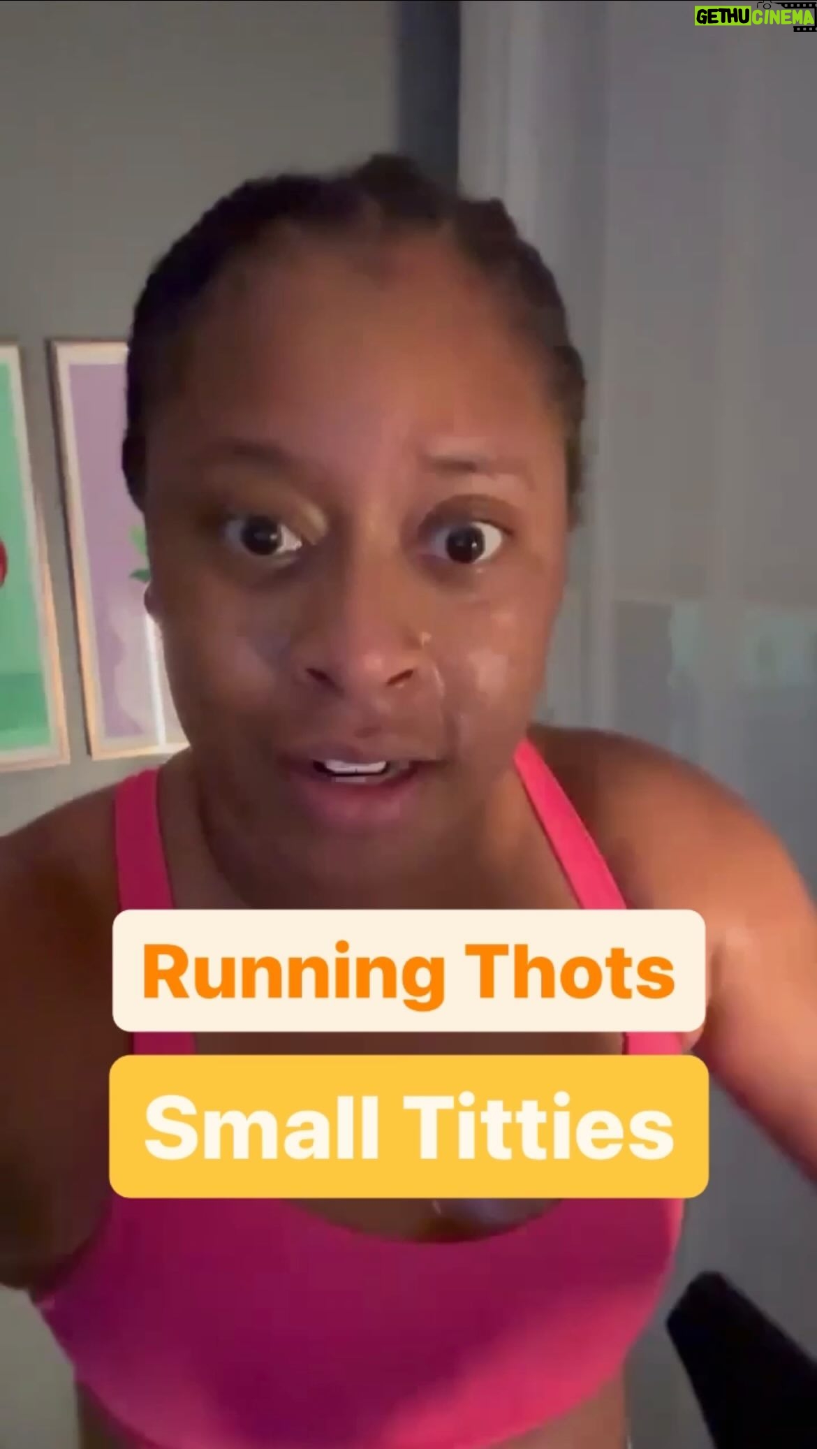 Phoebe Robinson Instagram - #ThotNaysh! It’s your girl, Pheebs aka the President of the Itty Bitty committee (the VP is Naomi Campbell & the Secre-titty of State is Florence Pugh) and I’m back with another edish of “A Penny For My Running Thots.” Today, we’re talking TITTIES! I used to be hella insecure about mine. Then I decided to stop obsessing over what society told they oughta be and put my focus elsewhere! Like running. Hanging with friends. Volunteer work. Trying to manifest Jason Momoa to dick me down! So many more important things, y’all! Lemme know below what you think your flaws are AND what you like about yourself! Life’s too short to be trashing yourself! #Running P.S. I know, I know! Come see me on my #MessyAF tour! I won’t stop talking about it until it’s over, so you might as well come thru and see what all the fuss is about! Click da link in the bio!