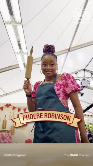 Phoebe Robinson Instagram - #ThotNaysh, your girl got a bun in the oven! Literal buns in the oven because I’m joining an incredible crew of hilarious people in The Great #AmericanBakingShow: Celebrity Holiday special! Stream free on @therokuchannel on November 10.
