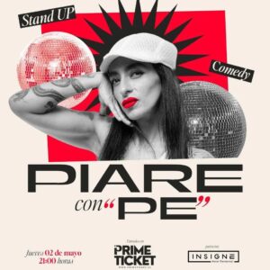 Piare Instagram - 🎙️💥| El año 2019 fue ovacionada en el Festival de la Independencia de #Talca 👏, y 5 años después regresa a nuestra ciudad para nuevamente hacernos reír 😍.

Piare con Pe (@piareconpe) ✨ llega este jueves 2 de mayo a las 21:00h a Gatoloco Bar #Talca (@gatolocobar.cl) 📍 con su show larga duración, que promete ser una gran golpe de energía 🪫⚡.

Venta de entradas a través del sistema PrimeTicket en: https://primeticket.cl/Shows/piare-conpe-en-talca-jueves-2-5/ 🎫👀.

¿Qué tal? ⁉️
🌐 Visita nuestra web www.quetalca.com