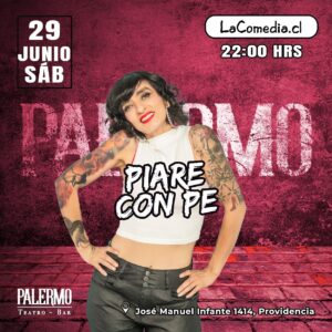 Piare Instagram - Anda a verme🥰!! 
El show del 29 es mi único show sola en Santiago. Aprovechaaaaaa!!!