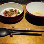 Pile Instagram - . なかなか外でご飯を食べる機会がなかったので 久々のお外ご飯！ LINEすると一度お店の体験が出来るとのことで 無添加や、腸内環境に焦点を当ててる😮ごはんやさんで友達とディナー🐮🤍🫧 初めに糖質ブロックを飲んだり酵素を飲んだりしてばっちり準備してからのご飯🫧 罪悪感０で🫶🏻 全部美味しかったんだけどうちゅうの夜明けっていう京都の卵の茶碗蒸しとマカしゃぶしゃぶがおいしくてびっくり！マカって生姜みたいなの知らなかったよ🫠 パフォーマンスもあったりして楽しい時間になった🫶🏻🤍 #PR #肉しゃり #麻布十番 #麻布 #グルテンフリー #nongmo