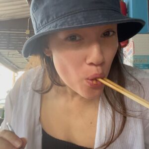 Pim Bubear Instagram - Delicious dry style noodles in front of my old school in Pattaya. I’ve been eating here since i was a little girl. Simple and delicious and their chilli oil is BOMB . #throwback im not in thailand #tasteofhome #thaifood #foodie #eat #noodles #noodlehunter #noods