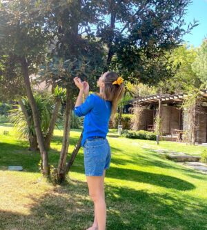 Pınar Çağlar Gençtürk Instagram - Dışımmaviiçimyeşil💙💚