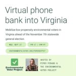 Piper Perabo Instagram - Early voting has officially begun in Virginia, which means every day is Election Day from now through Nov 7. RSVP at the link in our bio to mobilize Virginia enviro voters with @piperperabo tomorrow!