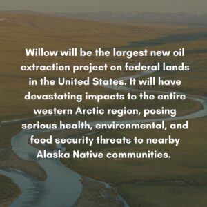 Piper Perabo Instagram - Repost from my very smart friend and scientist Dr. @ayanaeliza

President @joebiden played politics with our planet and our future. Shame on him. And this fight is not over. See you in court @potus.

Press release from the #StopWillow coalition:

“Today the Biden administration approved ConocoPhillips’ Willow project in the western Arctic of Alaska, locking in oil and gas drilling and massive greenhouse gas emissions for decades. The decision undermines Biden’s climate promises and again demonstrates how political and industry interests put “business as usual” before the health of people and the planet. 

Authorization of the project comes after a deficient supplemental environmental review process that failed to assess the intense and cumulative impacts of the project on Arctic communities, lands and water, wildlife, and the global climate. The harm to communities and climate will be massive as the project turns into the industrial hub ConocoPhillips has always sought. 

Overwhelming public and scientific input has demonstrated that Willow poses a serious threat to the Arctic region. Willow will pollute water and air, disrupt animal migrations, destroy habitat, and result in the release of around 239 million metric tons of greenhouse gasses over the project’s 30-year lifespan. The resulting infrastructure is expected to result in additional development that would magnify Willow’s negative environmental impacts.

If built, Willow will be the largest new oil extraction project on federal lands in the United States. It will have devastating impacts to the entire western Arctic region, posing serious health, environmental, and food security threats to nearby Alaska Native communities. 

Today, the Biden administration bowed to industry and political power rather than prioritizing land protections, Indigenous communities, and meaningful climate action and leadership.”