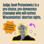 Piper Perabo Instagram - We’re one month out from the biggest race of the year, the Wisconsin State Supreme Court. If @janetforjustice wins, we rescind an 1849 abortion ban that currently stands today as law. Let’s show Judge Janet some support and get our friends in WI ready to vote on April 4th!! #Wisconsin #WisconsinStateSupremeCourt #JanetProtasiewicz