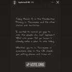 Piper Perabo Instagram – Vote.org #TaylorSwift