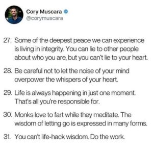 Piper Perabo Instagram - Repost from @questlove
•
Still a beginner in meditation. Some of these points resonate strong w me.

#Repost @message.from.beyond
・・・

✍️Via: @corymuscara
Via: my friend @seulgiburns via my friend @questlove who’s name says it all, thanks for this ✨