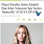 Piper Perabo Instagram – I have loved South Korean film and TV since I saw Choi Min-sik in Park Chan-wook’s Oldboy 올드보이. This country makes such amazing art and I am thrilled to be a part of it.

#Butterfly is a spy thriller with complex family dynamics within the treacherous world of global espionage. Based on the Boom! Studios graphic novel series by Arash Amel. This things is next level cannot wait for you to see! To be continued…🦋