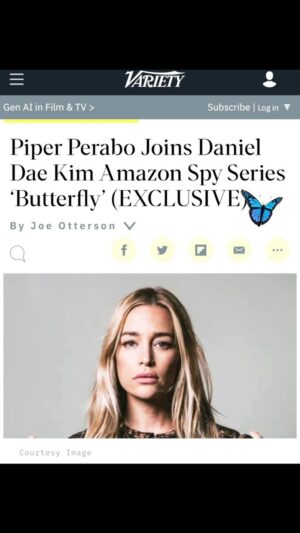 Piper Perabo Instagram - I have loved South Korean film and TV since I saw Choi Min-sik in Park Chan-wook’s Oldboy 올드보이. This country makes such amazing art and I am thrilled to be a part of it.

#Butterfly is a spy thriller with complex family dynamics within the treacherous world of global espionage. Based on the Boom! Studios graphic novel series by Arash Amel. This things is next level cannot wait for you to see! To be continued…🦋