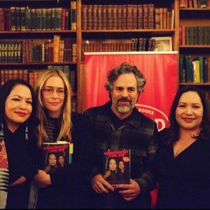 Piper Perabo Instagram - I was so honored to be part of this night with the Eagle Heart sisters, read their book WARRIOR PRINCESSES STRIKE BACK
it’s incredible.

Repost from @strandbookstore
•
Last night, we hosted Lakota twin sisters, Sarah Eagle Heart and Emma Eagle Heart-White, for their memoir WARRIOR PRINCESSES STRIKE BACK! A memoir chronicling their experiences growing up on the Pine Ridge Indian Reservation in South Dakota and exploring the possibility of healing intergenerational and personal trauma. 

The sisters are pictured here with champions of the book, Piper Perabo (who also moderated an AMAZING discussion) and Mark Ruffalo.

Link to purchase a signed copy @strandbookstore stories!