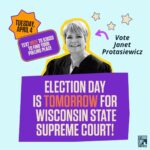 Piper Perabo Instagram - The most important election of 2023 is happening TOMORROW in Wisconsin. Women’s right, voting rights, and gerrymandering are all on the line. If you are in WI and need to lookup your polling location, head to vote411.org!! Happy voting!