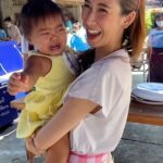 Piyathida Mittiraroch Instagram - #เด็กๆมักดีใจเวลาอยู่ใกล้ดิชั้น 😌