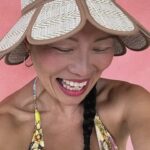 Poh Ling Yeow Instagram – The number of hats I’ve squashed and lost on Summer trips but whatdya know……a hat you can fold into a bundle the size of your hand. Genius @lornamurray_ ♥️

👒 Cappuccina Manhattan Hat
👙 @alemais.official from a couple seasons ago ☹️

#ad #collab