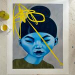 Poh Ling Yeow Instagram - Here they are ….. Only 5 of these 1 off hand embellished prints. All pieces are 90x70cm. The works appear in the order below. All prints are giclee on archival quality 310gsm Ilford cotton artist textured paper, hand-signed & numbered 1/1. Please contact matt@agentforpoh.net or tap the email contact above on my IG profile page👆for the price list. To look at other prints and original paintings please hit the artbypoh link in my bio. Please keep an eye on this post for availability of pieces. Sold works will be updated below. 1. Rain - SOLD 2. Cumulus - SOLD 3. Willow 4. Glade - SOLD 5. Thunder #artbypoh #pohart #oainter #artist #australianartist