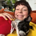 Pollyanna McIntosh Instagram - Feeling happy, lucky and in love. Sending all the joys your way x
