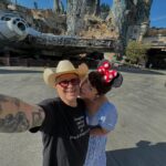 Pollyanna McIntosh Instagram - Bunch of dickery at Disney World. Honestly, it was delightful. This is my husband with me and I’m awfy happy to be loved and seen, supported and entertained by such a good good man. You never know when you’re going to find the one to share it with. He and I were apart for 8 years doing our own thing and staying friends. I was single and prepared to be so for a while when we reconnected. You never know. Love to all y’all out there. ❤️✌️🤘🎡