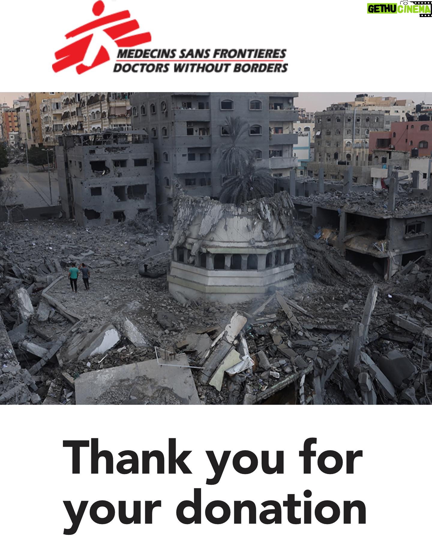 Pollyanna McIntosh Instagram - If you can, please do. @doctorswithoutborders Thank you