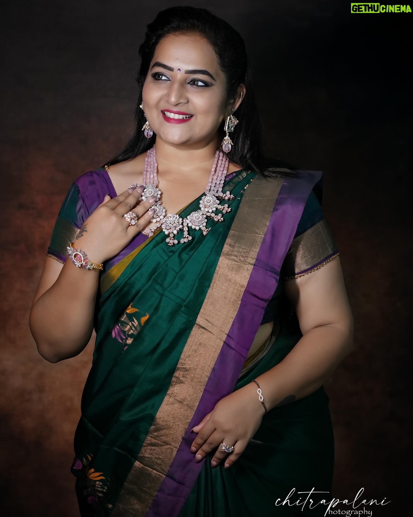 Pooja Murthy - 7.2K Likes - I bid farewell to 2023 with a heart full of emotions n memories, ready to step into 2024 into a new chapter with dreams aspirations and an open heart. Wishing nothing bt d best in dis New Year. āHappy New Year 2024ā
Jewellery: @emmadi_silver_jewellery_hyd
Pc: @chitra_palani_photography